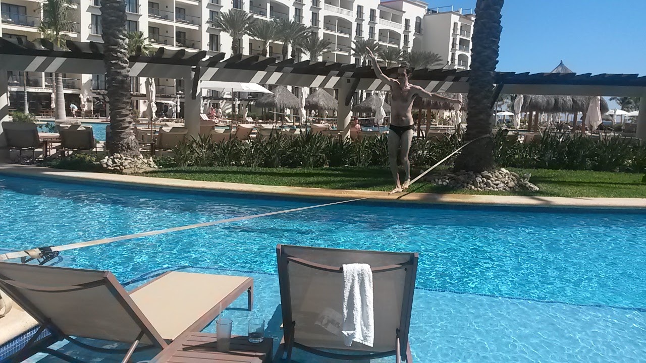 Walking on a Tightrope (or Slackline)